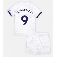 Camiseta Tottenham Hotspur Richarlison #9 Primera Equipación Replica 2023-24 para niños mangas cortas (+ Pantalones cortos)